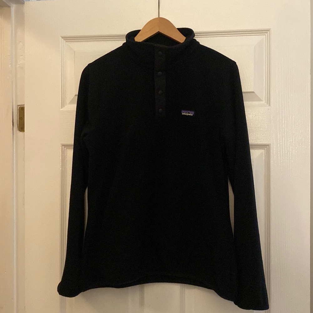 Patagonia Women's Micro D® 1/4-Zip Fleece Black Medium